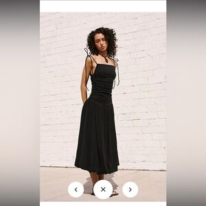 Free People Black Maxi Dress